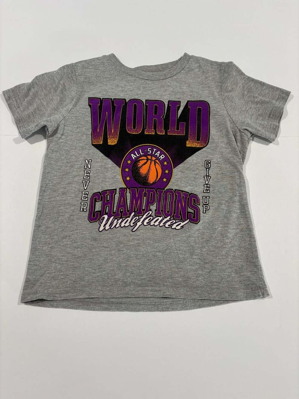 Mad Engine ME87 Clothing Co. Youth Boys 'World Champions Graphic T-Shirt